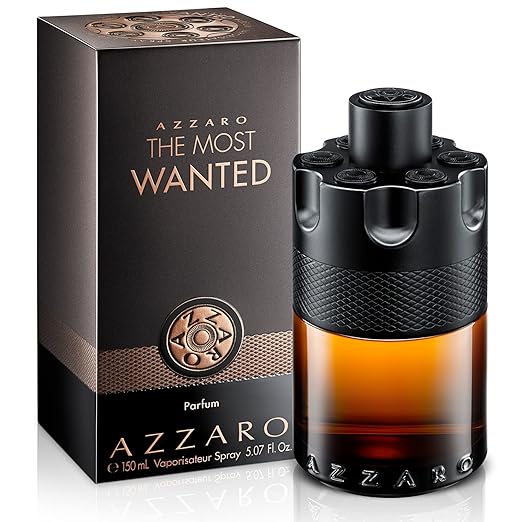 Azzaro The Most Wanted Parfum - Intense Mens Cologne - Spicy &amp; Seductive Fragrance for Date Night - Lasting Wear - Irresistible Luxury Perfumes for Men