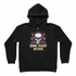 Game Over Zip-Up Hoodie with retro purple and gold gaming graphic